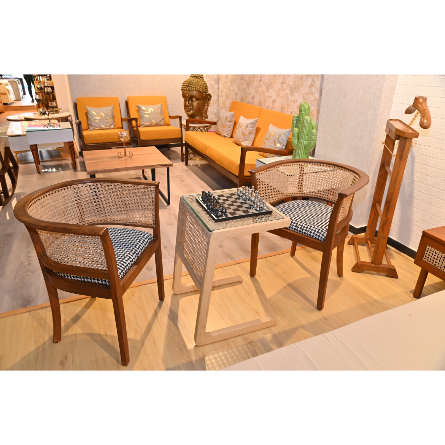 Wooden Chair Table Set