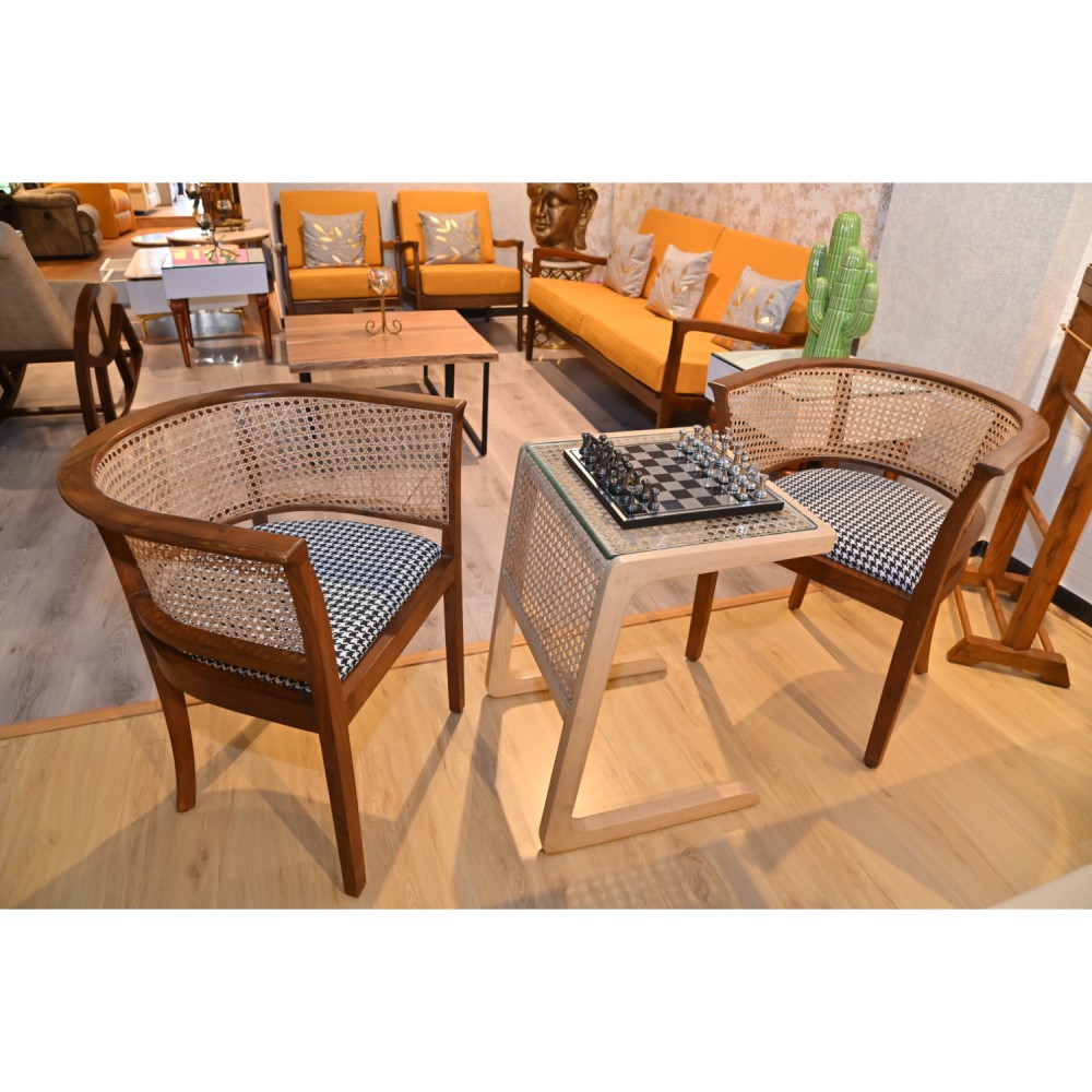 Wooden Chair Table Set