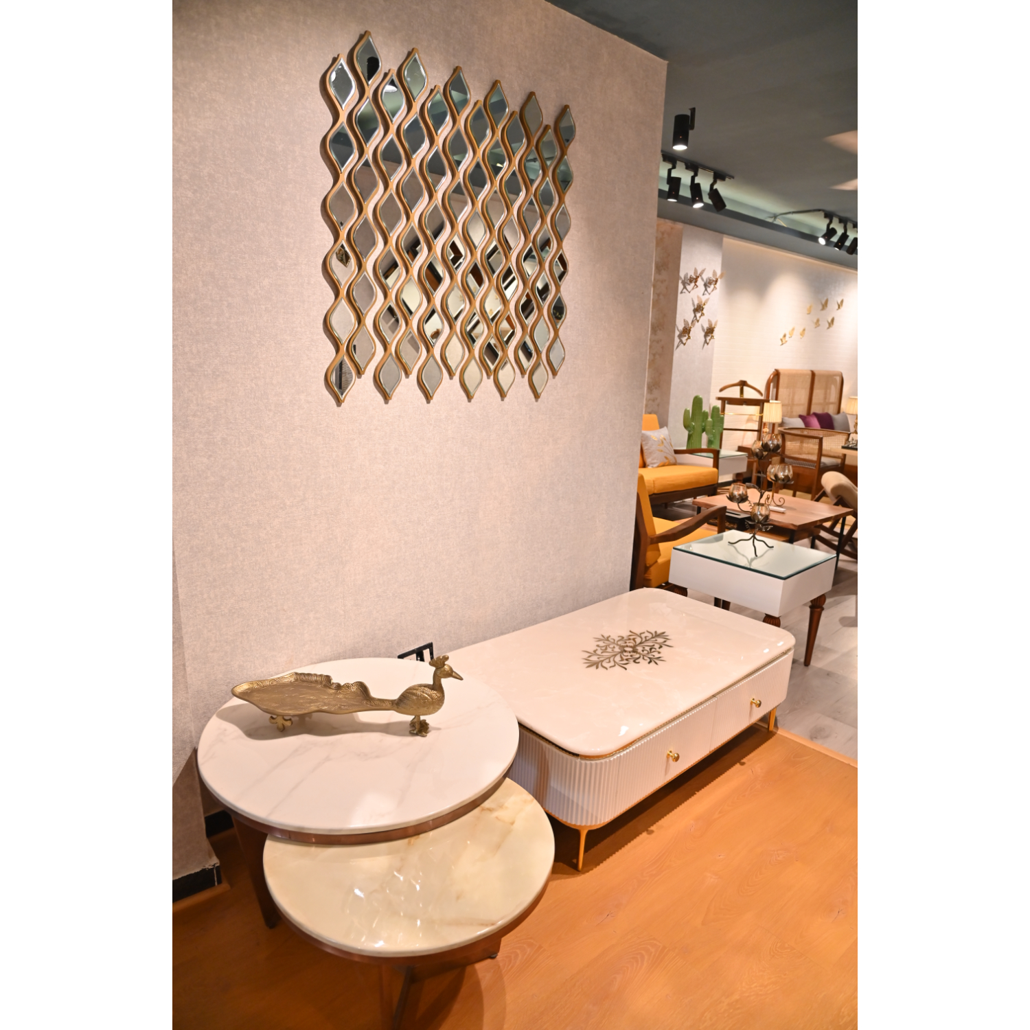 Wood Secrets Onix Center Table