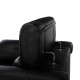 Wood Secrets Leatherette Single Seater Sofa